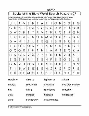 The Bible Word Search