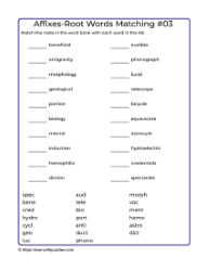 Root Words Matching-03