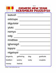Scrambled Letters Puzzle-10