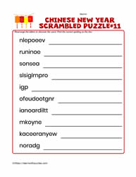 Scrambled Letters Puzzle-11
