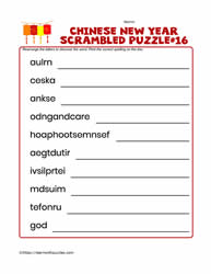 Scrambled Letters Puzzle-16