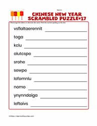 Scrambled Letters Puzzle-17