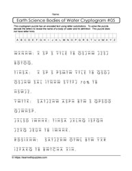 Earth Science Cryptogram-05