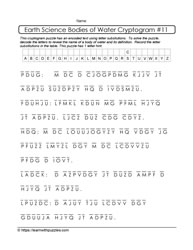 Earth Science Cryptogram-11