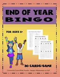 End of Year Bingo Game-01
