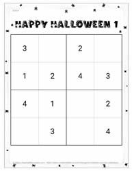 Halloween Sudoku Easy-03