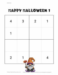 Halloween Sudoku Medium-02