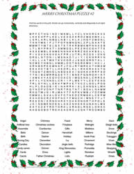 Merry Christmas Wordsearch-02