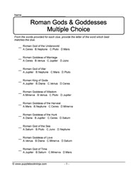 Multiple Choice Puzzle-Roman