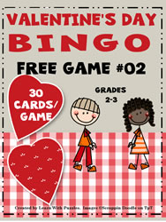 Valentine's Day Bingo Game-02
