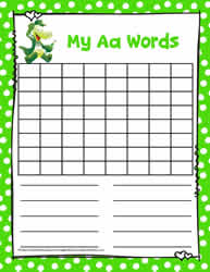 Word Search Activity Letter A