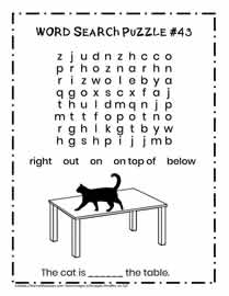 K-2 Learning to Read Activity Page